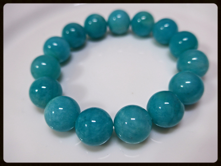 顶级天河石手鍊amazonite