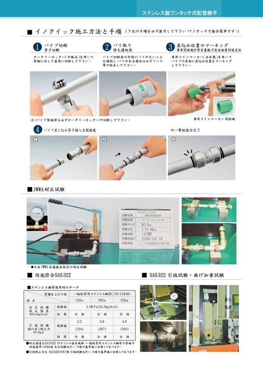 鈦鴻五金] 不銹鋼304日本INOC承插式水栓彎頭日本製| 露天市集| 全台