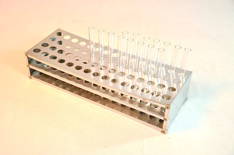 60孔早期白铁试管架