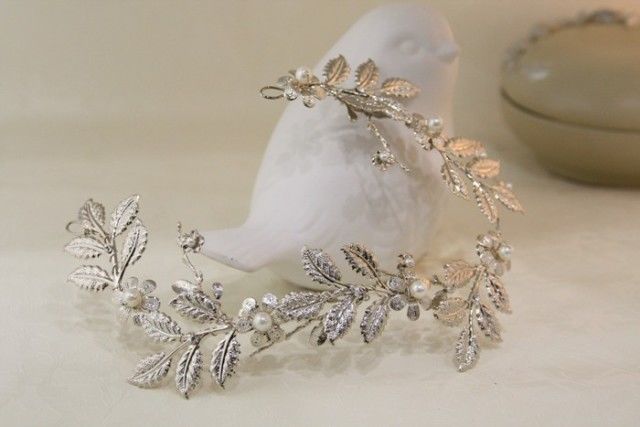 希腊风叶子头冠