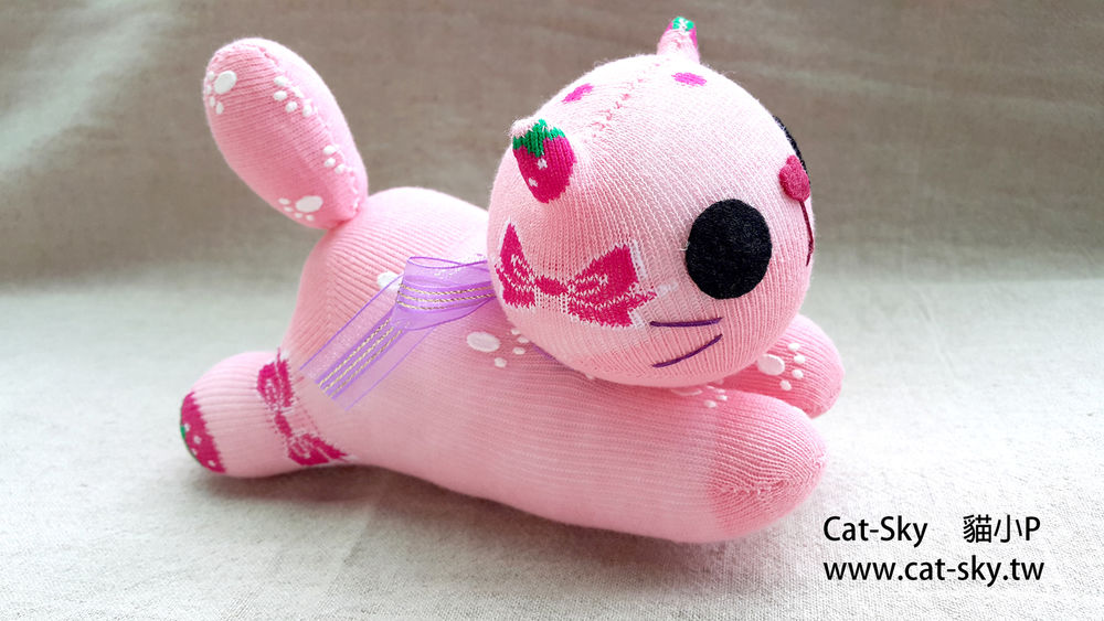 babycat-256y 小趴猫袜子娃娃