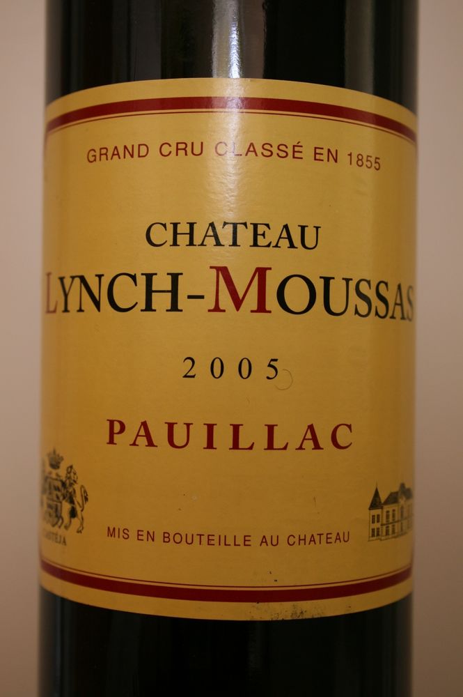 lynch moussas 2005 - 5th cru