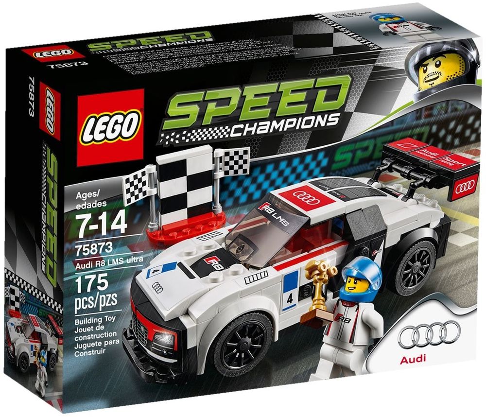 乐高lego speed 极速系列 75873 audi r8 lms ultra