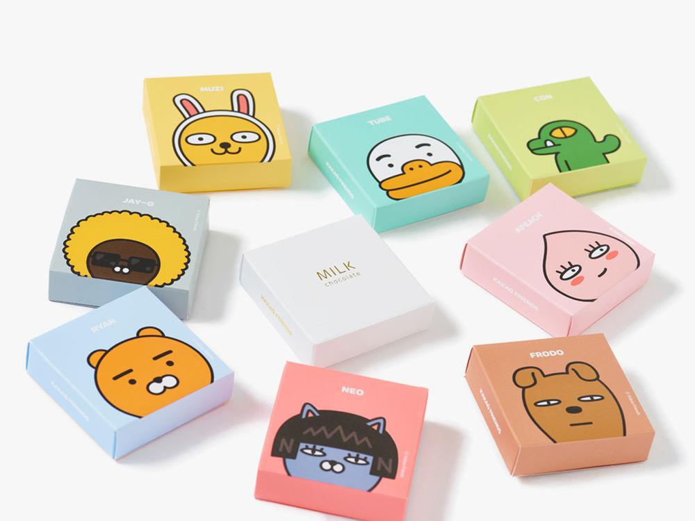 圣诞节限定活动 kakao 巧克力